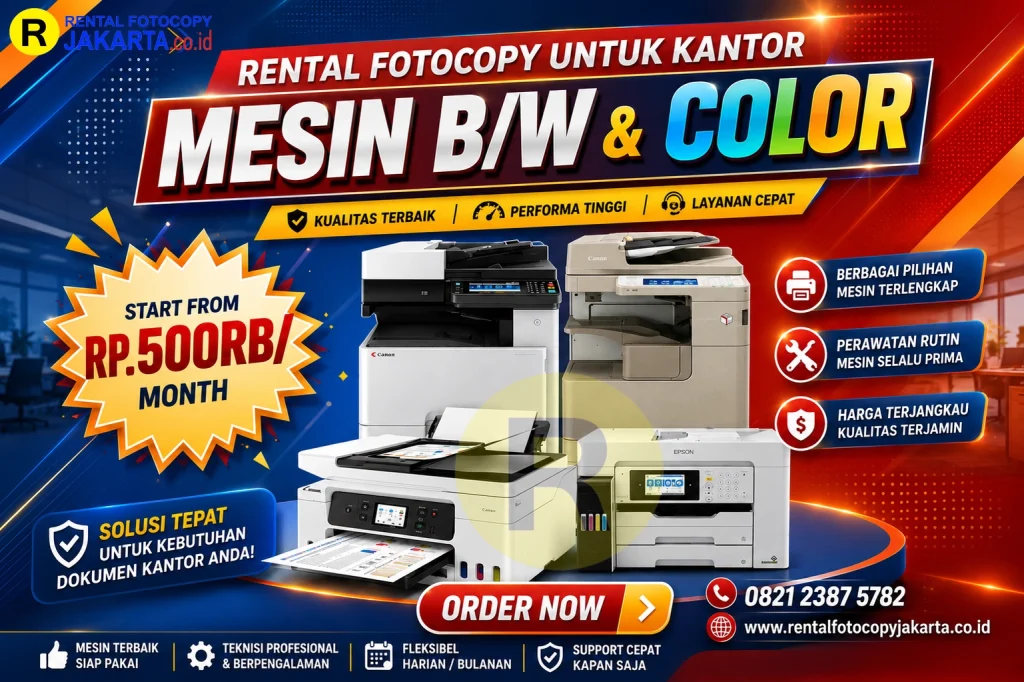 Rental Sewa Fotocopy Jakarta