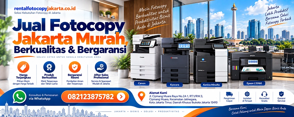 Jual Fotocopy Jakarta Murah, Berkualitas & Bergaransi
